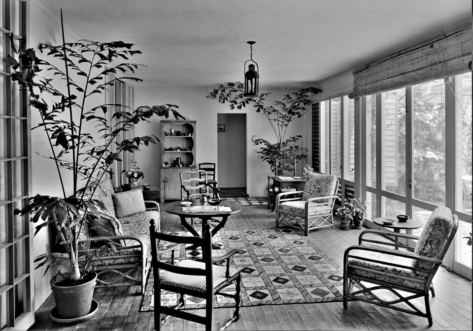 Interior Design: James H. McGraw, Jr., residence in Hobe Sound, Florida. March 29, 1941.