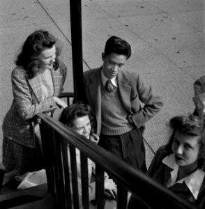Extra Curricular: Students at Woodrow Wilson High School, Washington, D.C., October 1943.