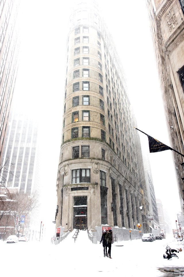 1 Wall Street Court, Snow Day