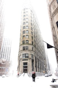 1 Wall Street Court, Snow Day photo
