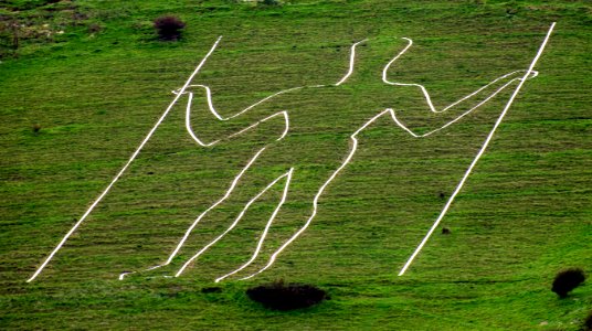 The long man (Wilmington East Sussex) photo