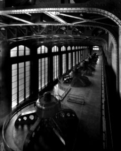 Halls of Power: Turbine hall of the Conowingo Hydroelectric Plant, 1930.