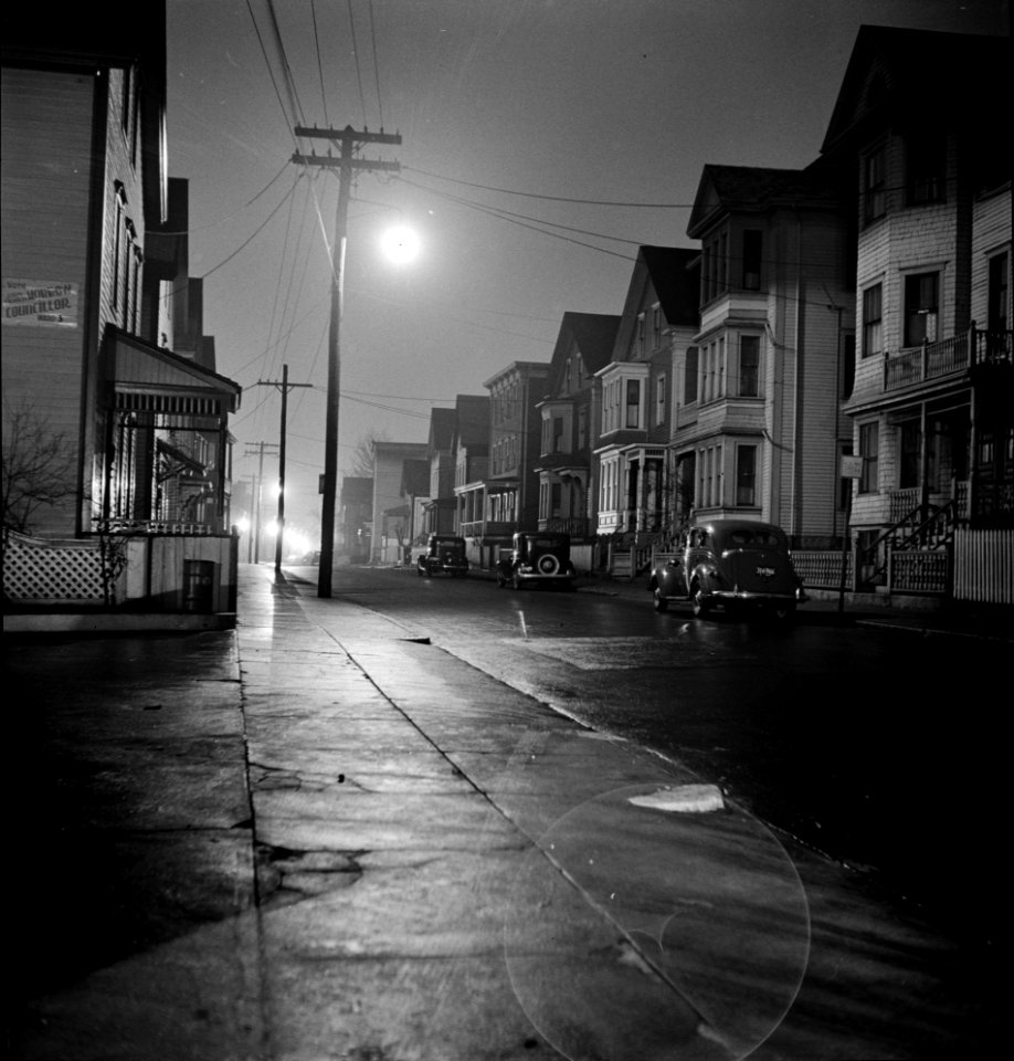 Nocturne: A Foggy Night in New Bedford, Massachusetts, 1940.