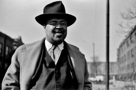 Chi Town Dapper: Portrait of a man on 47th Street, Chicago, Illinois, 1941.