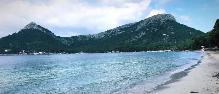 Playa de Formentor (Palma de Mallorca).
