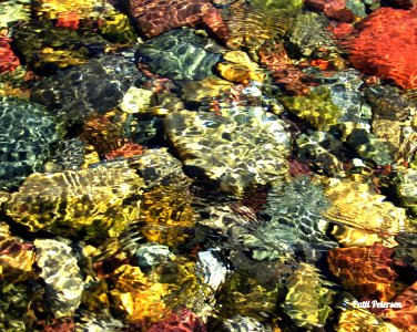 river stones