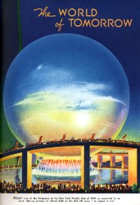 A poster for the 1939 World's Fair in New York.