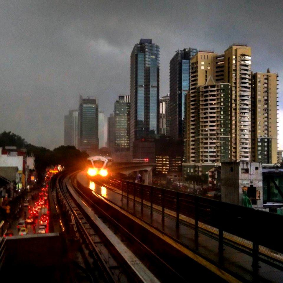 Cloudy evening in Bangsar.