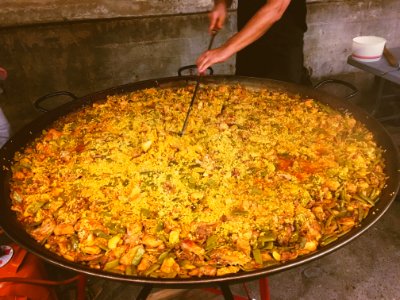Paella valenciana reponedora de energías #DesCobrirLesRondes #CiutatOberta #CTPA #Energies