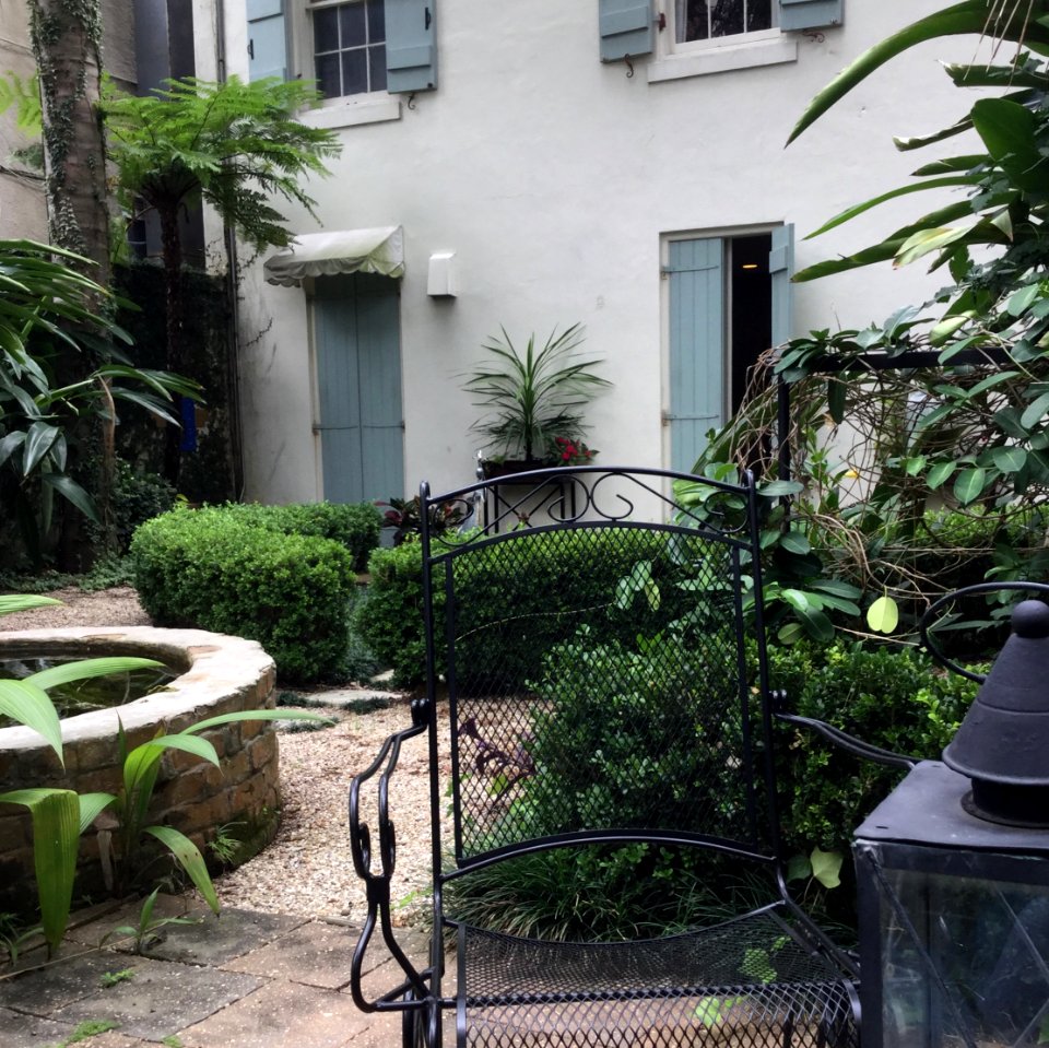 A New Orleans Courtyard