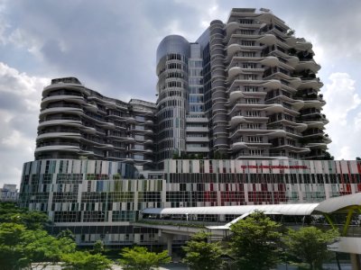 This is not a hotel. It is a public hospital in Singapore. photo