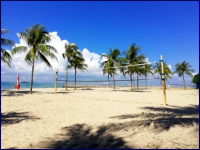 East Coast park - beach volleyball pitch