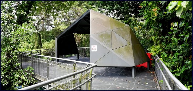 southern ridges forest walk - space age shelter