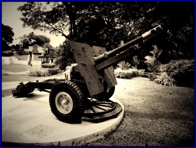 17Jan2019 - Howizter, an exhibit at Fort Siloso museum