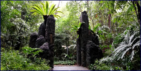 05 the rocks entrance to Sentosa nature walk photo