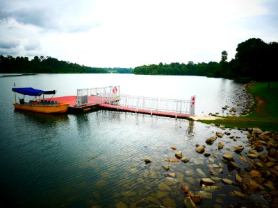 lower peirce reservoir - out of bounds jetty photo