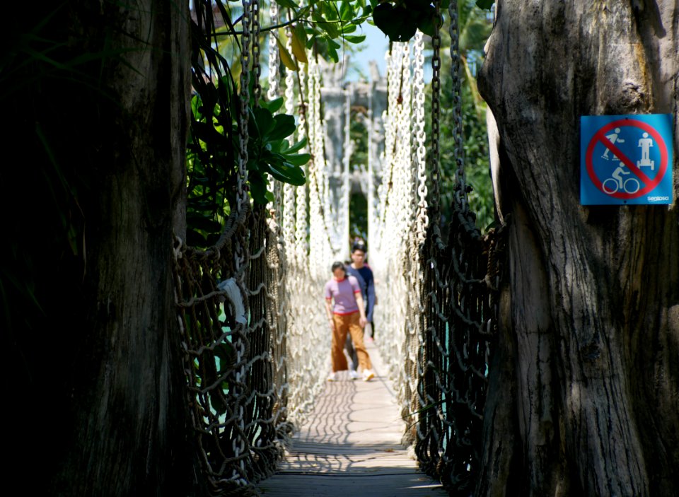 Suspended bridge @ Sentosa