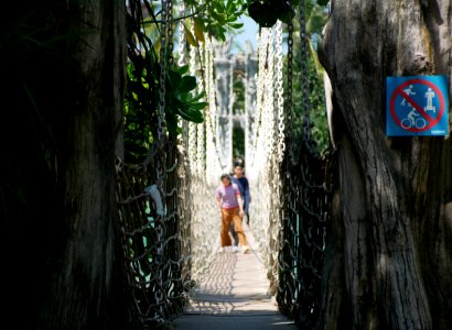 Suspended bridge @ Sentosa
