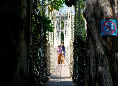 Suspended bridge @ Sentosa photo