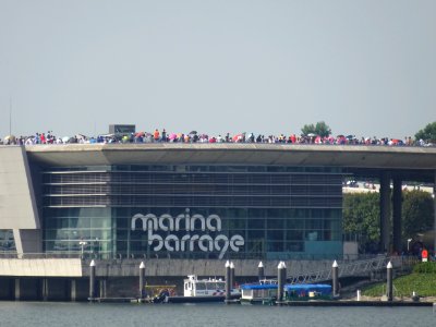 RSAF aerial display - full-house @ marina barrage