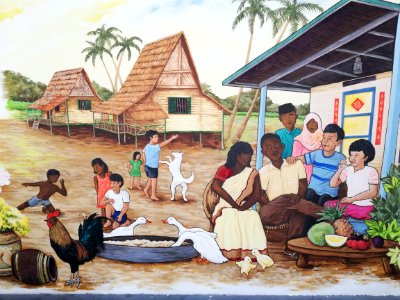 mural - kampong spirit photo