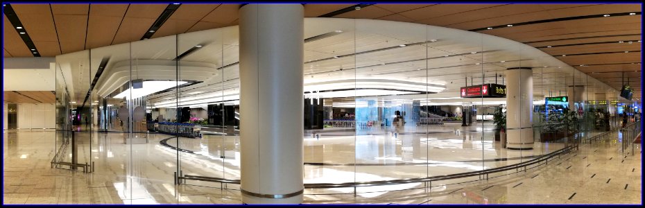 Changi airport T1 - newly renovated, arrival hall photo
