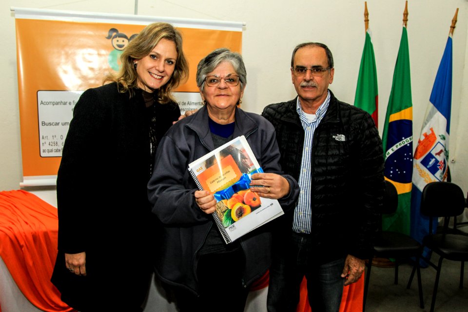 12.06.2018 - Prefeita Paula Mascarenhas e o vice Idemar Barz durante Posse do Conselho Municipal da Merenda Escolar - Foto: Gustavo Vara