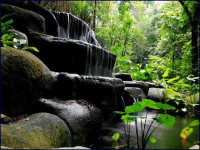 13 waterfall @ Sentosa nature walk