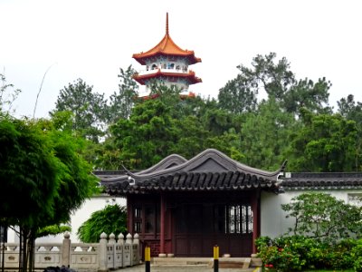 japanese house @ chinese garden photo