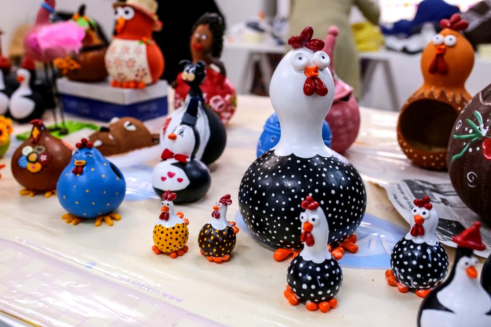 26.07.2018 Curso Retrate de pintura em porongo - Fotos Gustavo Mansur