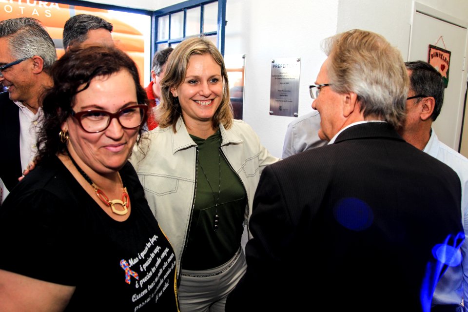 02.04.2018 - Prefeita Paula Mascarenhas e o vice Idemar Barz durante inauguração do novo Centro de Autismo Dr. Danilo Rolim de Moura - Foto: Gustavo Vara