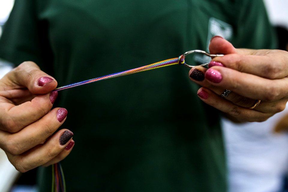 19.04.2018 Saúde promove oficina de Macramé - Fotos Gustavo Mansur