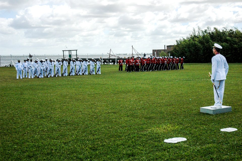 11.12.2017 - Vice-prefeito Idemar Barz na cerimônia de transmissão de Cargo de Comandante do 5º Distrito Naval