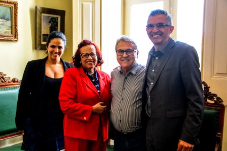 05.12.2017 - Prefeito em Exercício Luiz Henrique Viana recebe visita da Azonasul