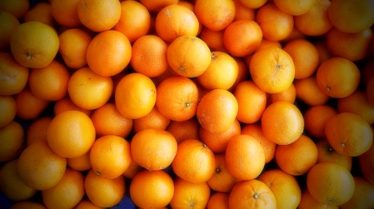 orange - full of juice