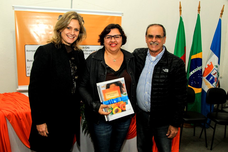12.06.2018 - Prefeita Paula Mascarenhas e o vice Idemar Barz durante Posse do Conselho Municipal da Merenda Escolar - Foto: Gustavo Vara