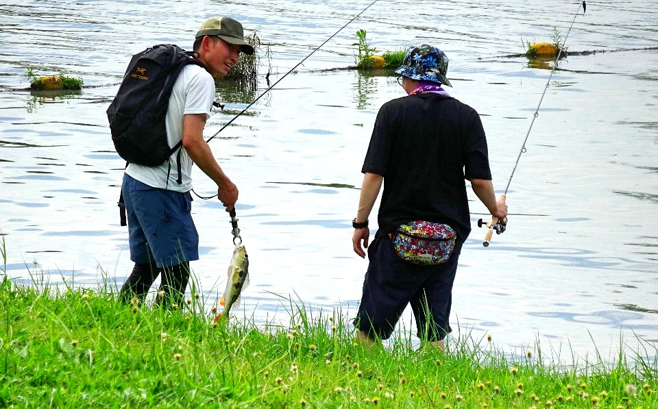 An angler was so happy with this catch