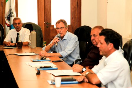 19.02.2018 - Vice prefeito Idemar Barz participa da Assembléia Geral Ordinária de eleição e posse da nova diretoria da Azonasul, em Rio Grande/RS - Foto: Gustavo Vara