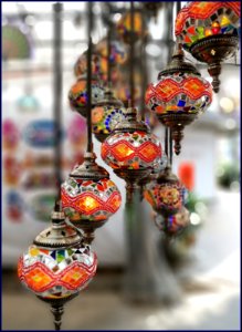 deepavali 2018 - lamps for the festival photo