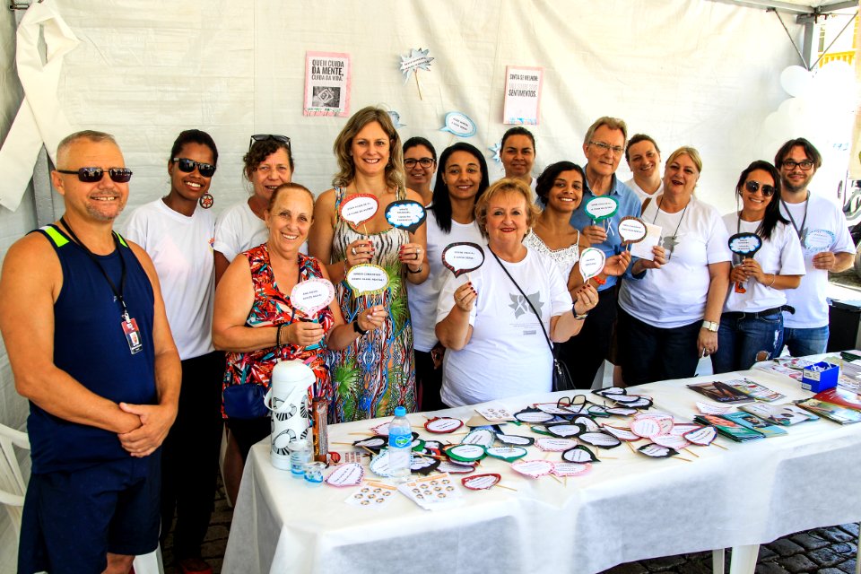 19.01.2018 - Prefeita Paula Mascarenhas no Evento comemorativo da campanha Janeiro Branco