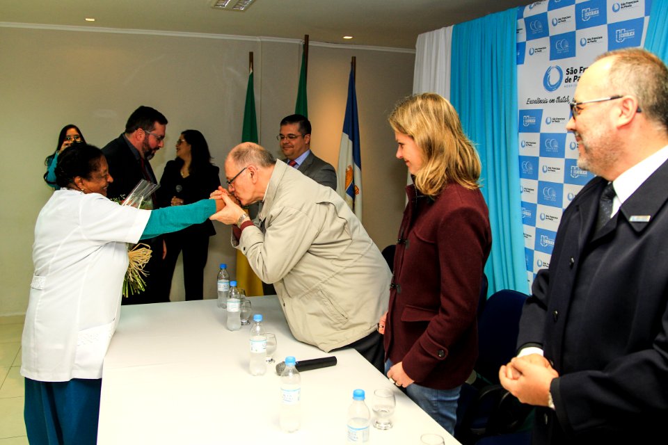 27.06.2018 - Prefeita Paula Mascarenhas no evento de comemoração de 60 anos do Hospital Universitário São Francisco de Paula - Foto: Gustavo Vara