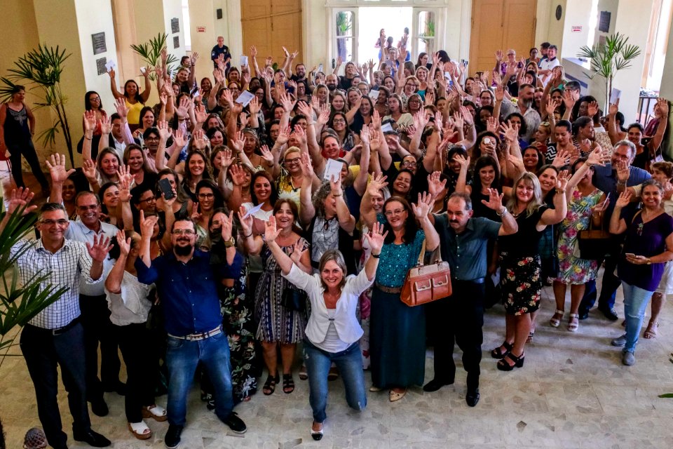 01.03.2018 Posse novos diretores da rede municipal - Fotos Gustavo Mansur