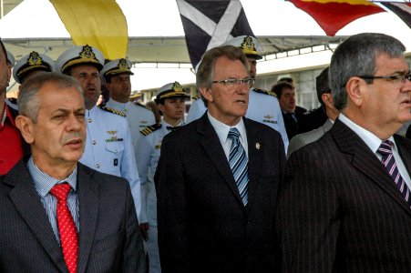 11.12.2017 - Vice-prefeito Idemar Barz na cerimônia de transmissão de Cargo de Comandante do 5º Distrito Naval