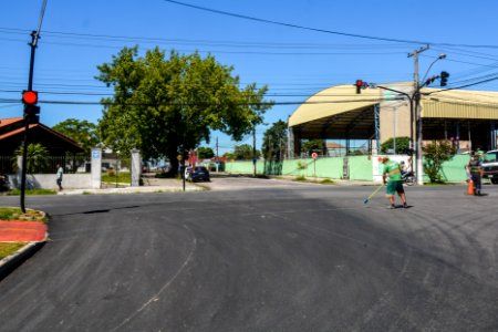 19.01.2018 - Novo semáforo na praça 20 de Setembro esquina com a rua Baltazar Brum
