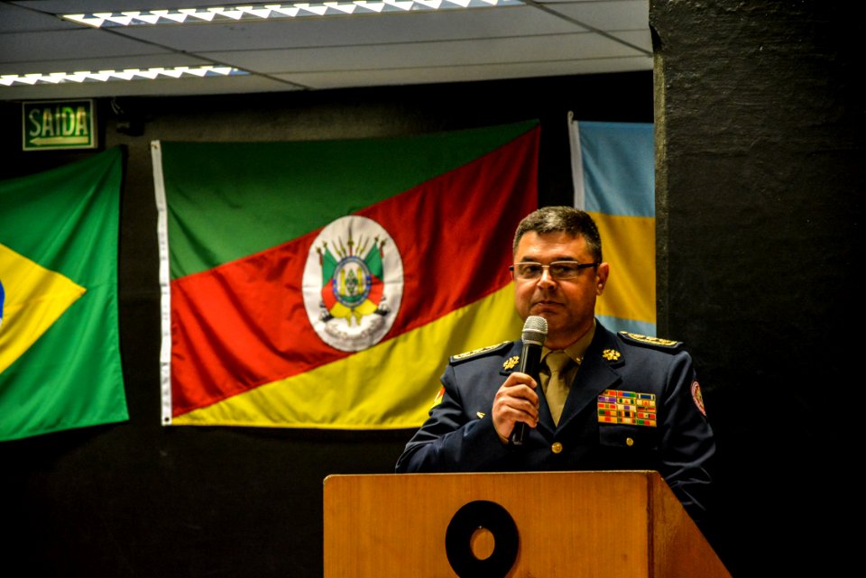 13.12.2017 - Vice-prefeito Idemar Barz na Passagem de Comando do 3º Batalhão de Bombeiro Militar