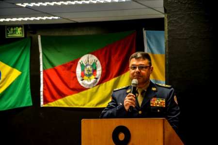 13.12.2017 - Vice-prefeito Idemar Barz na Passagem de Comando do 3º Batalhão de Bombeiro Militar