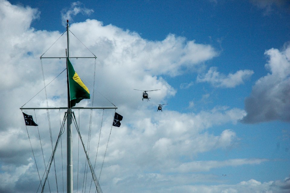 11.12.2017 - Vice-prefeito Idemar Barz na cerimônia de transmissão de Cargo de Comandante do 5º Distrito Naval