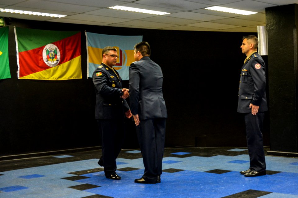 13.12.2017 - Vice-prefeito Idemar Barz na Passagem de Comando do 3º Batalhão de Bombeiro Militar