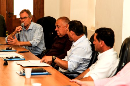 19.02.2018 - Vice prefeito Idemar Barz participa da Assembléia Geral Ordinária de eleição e posse da nova diretoria da Azonasul, em Rio Grande/RS - Foto: Gustavo Vara