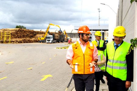 04.12.2017 - Prefeito em exercício Luiz Henrique Viana visita o Porto de Pelotas